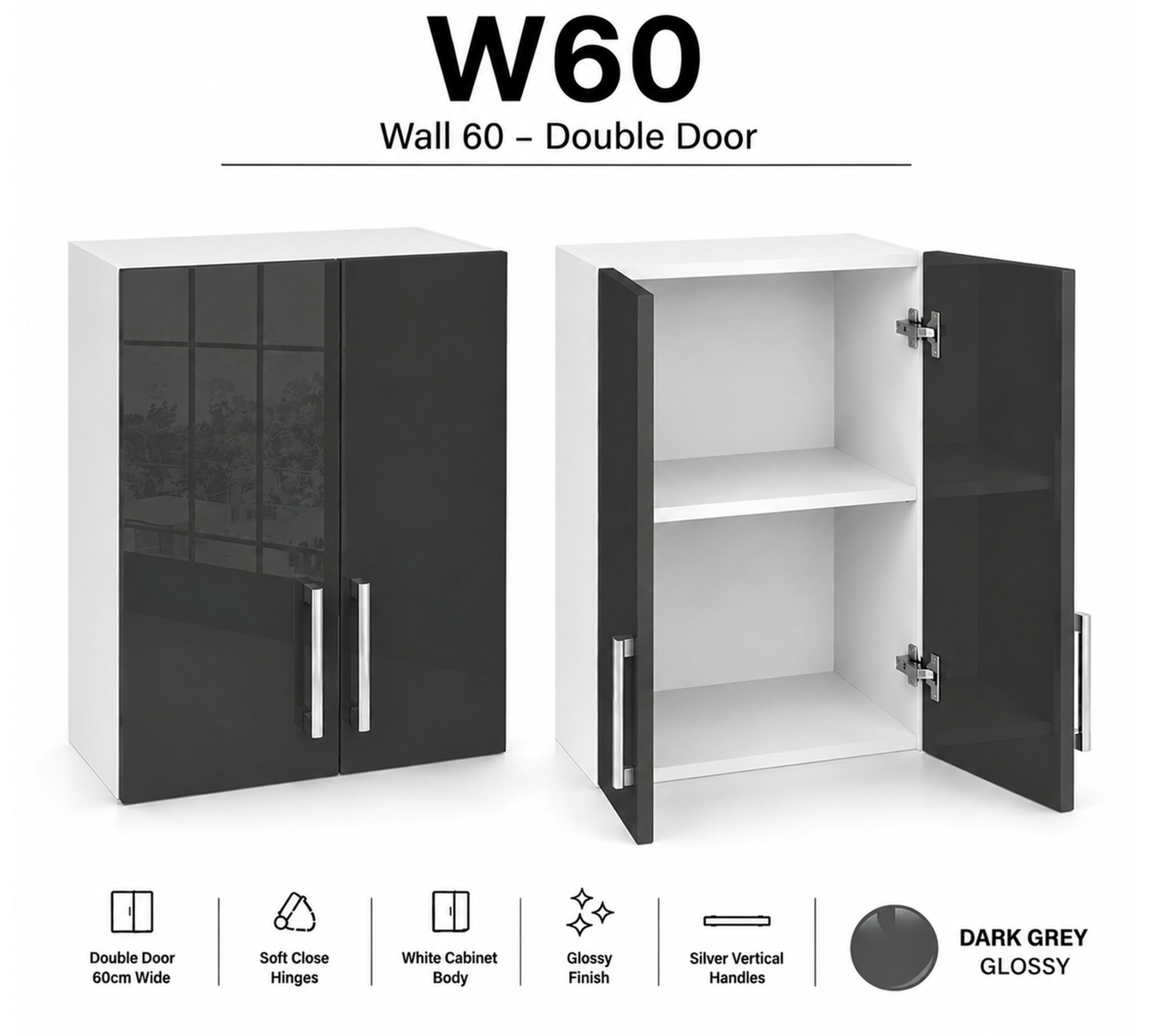 Wall 60 Double Door - Image 5
