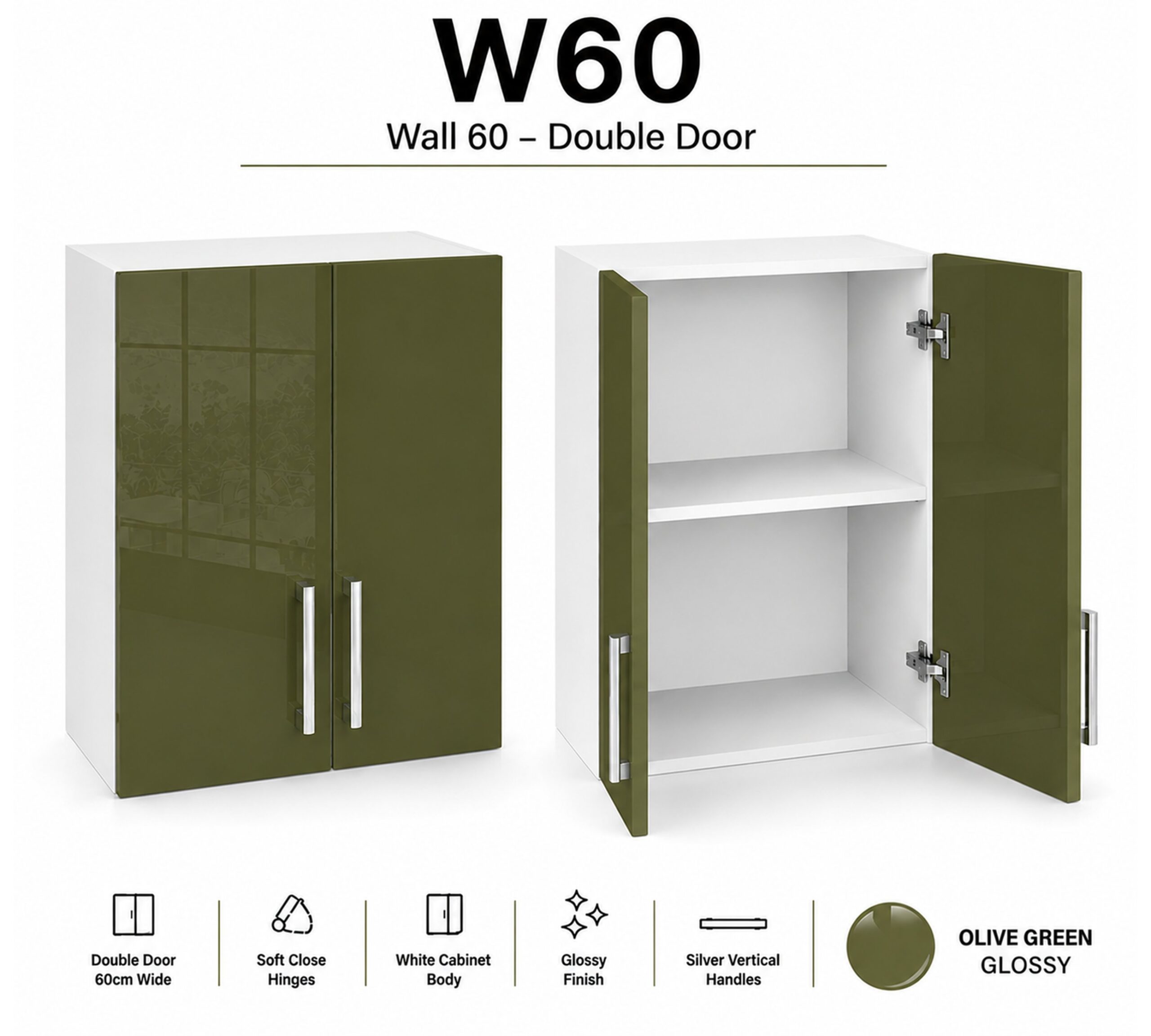 Wall 60 Double Door - Image 4